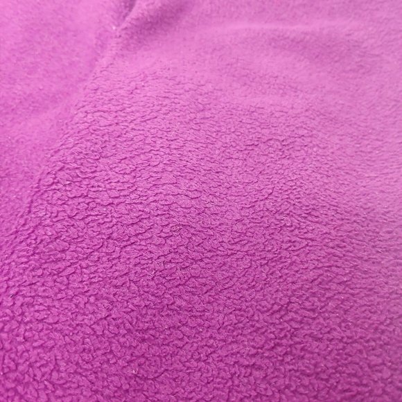 Cabelas Outdoors Womens M Fleece Jacket Pink Full Zip Workwear Fuzzy Farm - Picture 8 of 10